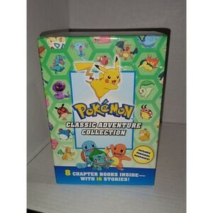 Pokemon Classic Adventure Collection Book Set 8 Books with 16 Stories!